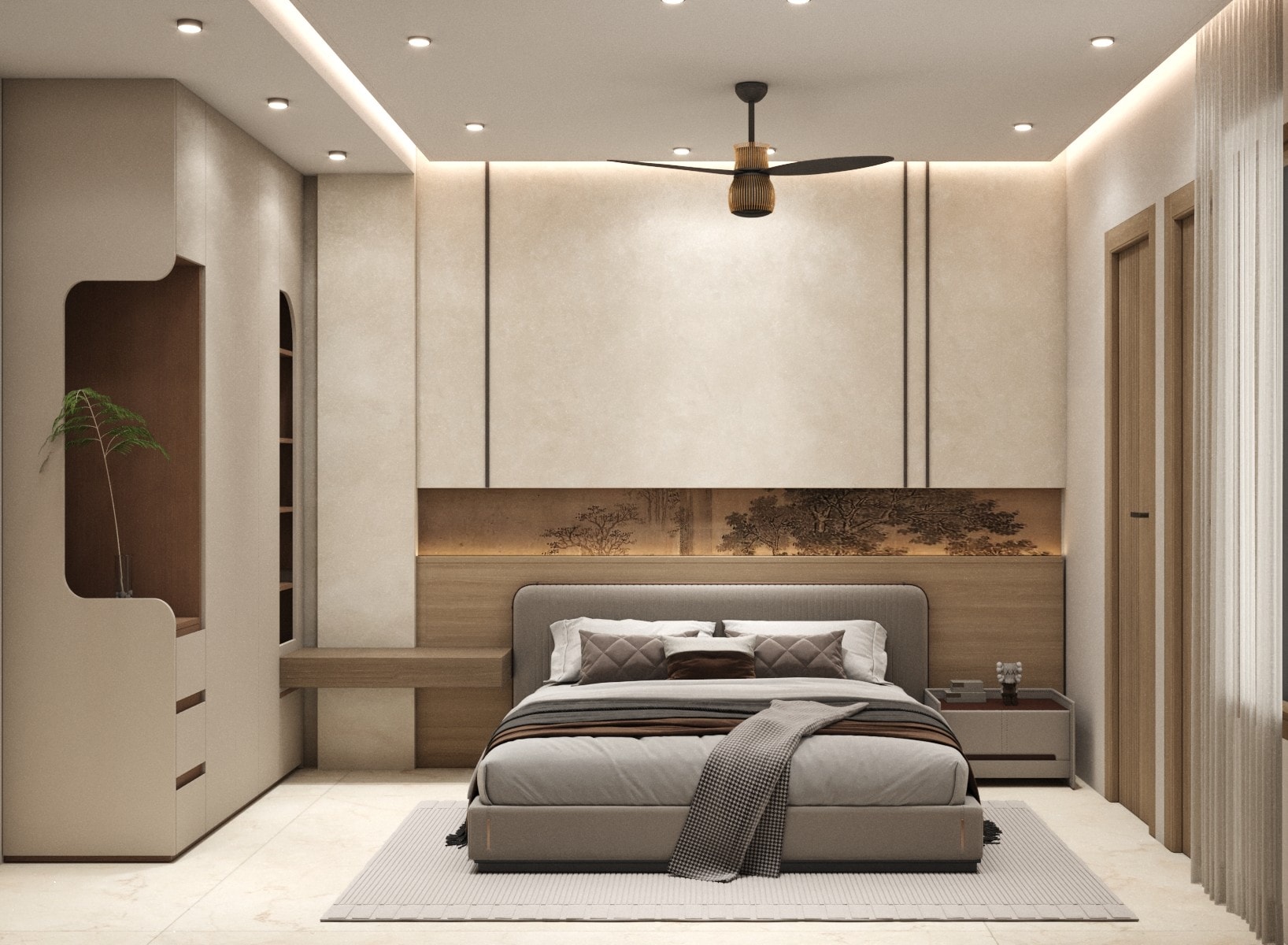 Hermitage 3BHK — master bedroom