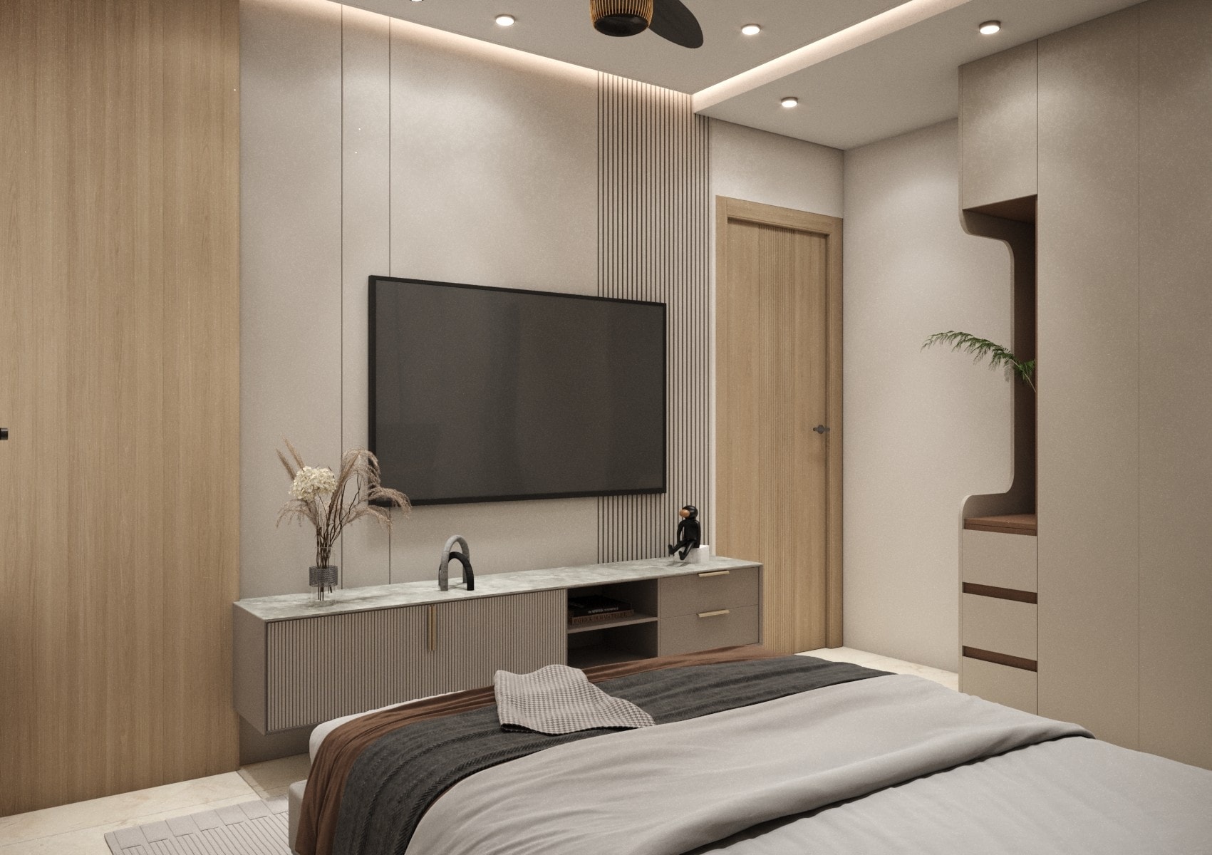 Hermitage 3BHK — bedroom 2