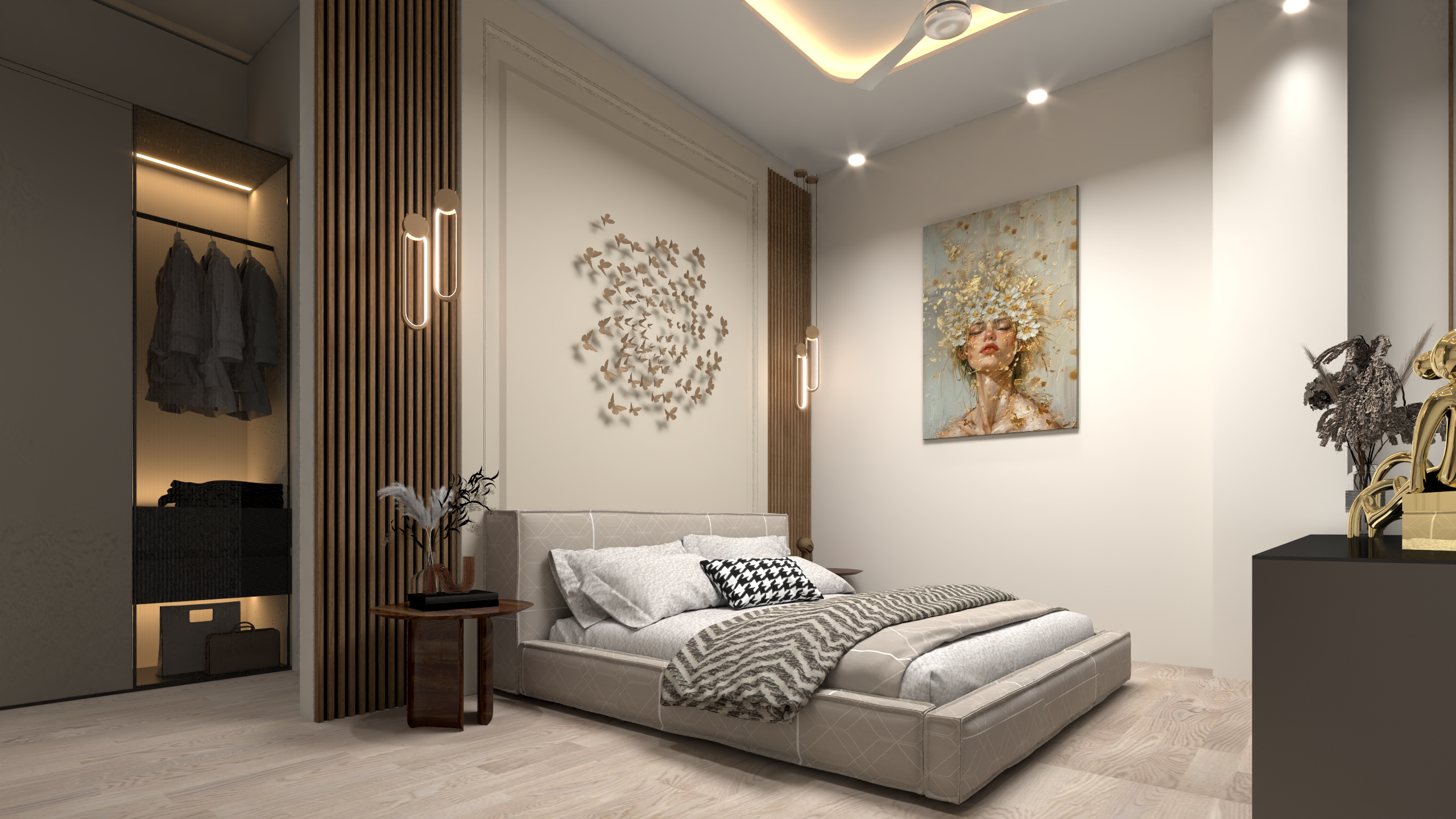Hermitage 2BHK+Study — bedroom 2