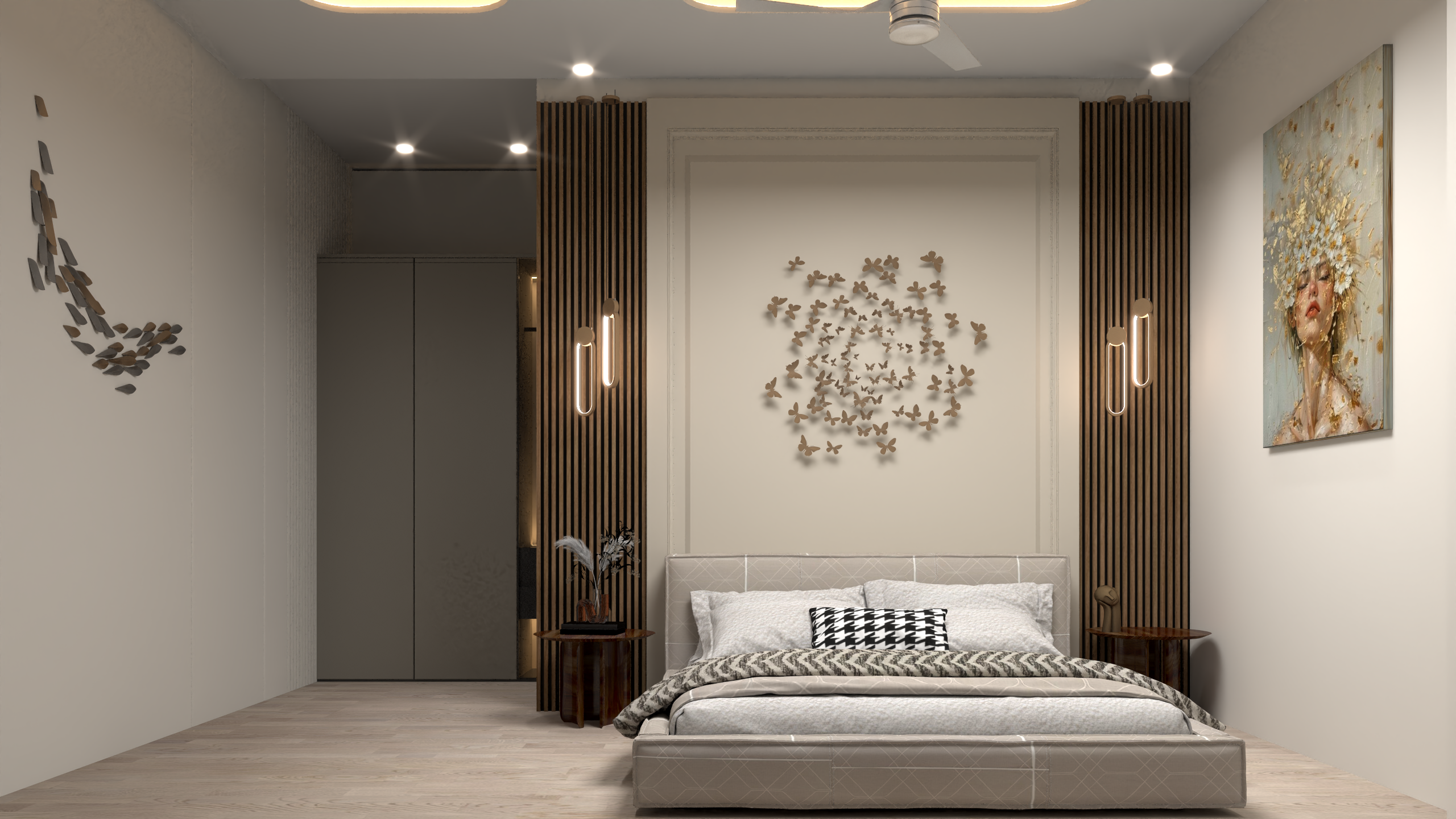 Hermitage 2BHK+Study — bedroom 3
